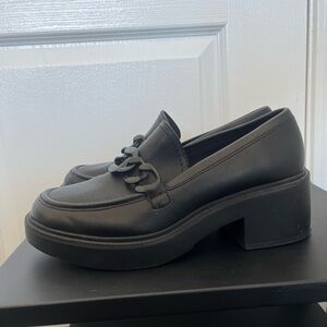 adidas Black Chunky Loafers for Women